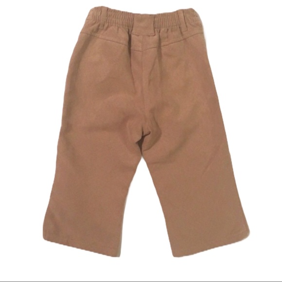 Janie and Jack Faux Suede Riding Club Pants 18-24M - Picture 2 of 3